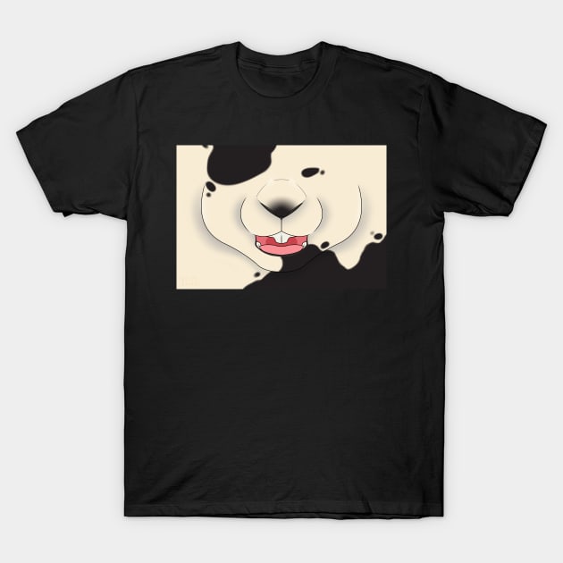 Cookies and Cream Bunny Face T-Shirt by KeishaMaKainn